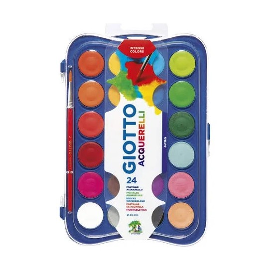 AQUARELA GIOTTO 24 CORES 30MM