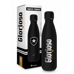 Garrafa Térmica Metal Neo 500 ml Emborrachado – Versão “Botafogo de Futebol e Regatas”