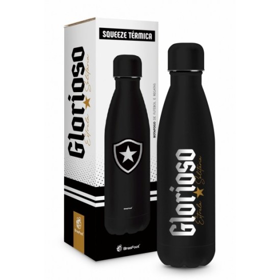 Garrafa Térmica Metal Neo 500 ml Emborrachado – Versão “Botafogo de Futebol e Regatas” Garrafa Térmica Metal Neo 500 ml Emborrachado – Versão “Botafogo de Futebol e Regatas”