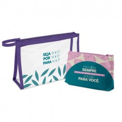 Kit com 2 Necessaires Kit com 2 Necessaires