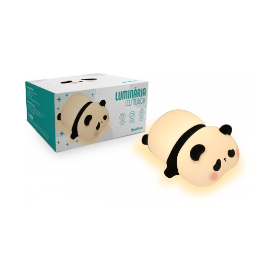 LUMINARIA DE SILICONE TOUCH - PANDA DEITADO LUMINARIA DE SILICONE TOUCH - PANDA DEITADO