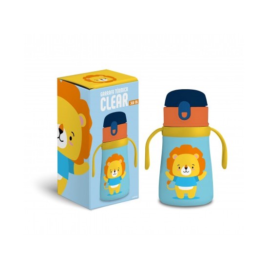 Garrafa Térmica Clear 360 ml – Leão
